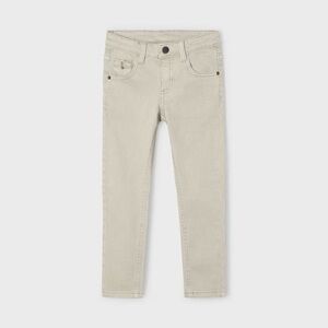 Zara Beige Slim Stretch Denim Jeans 4-5